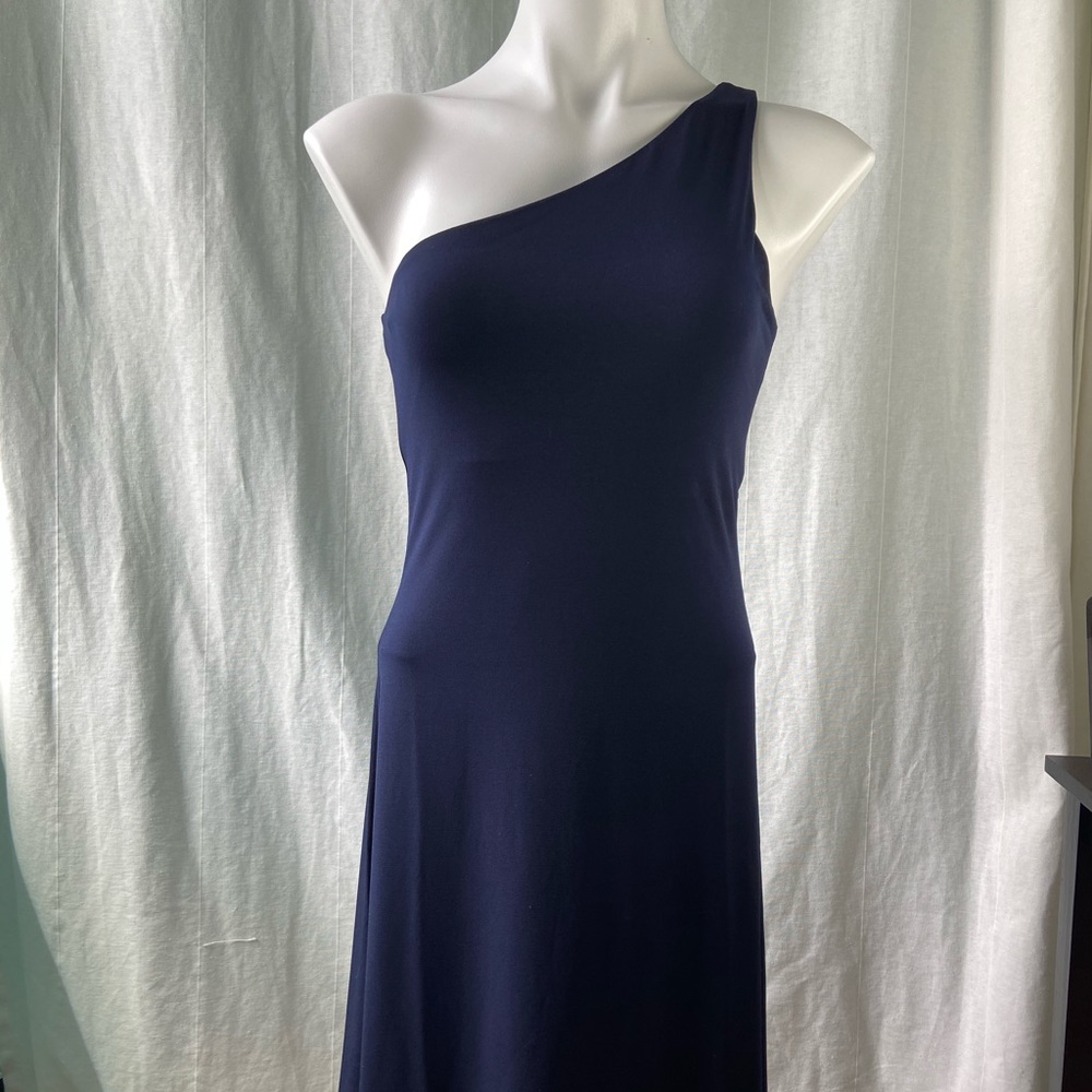 COPY - Jennifer Croll Navy blue dress Med